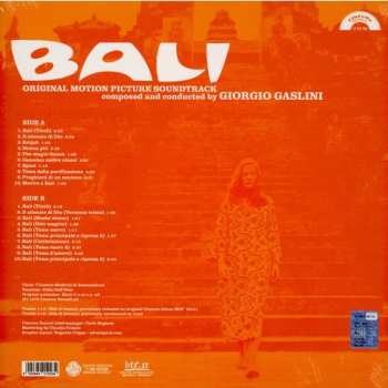 LP Giorgio Gaslini: Bali (Colonna Sonora Originale Del Film) CLR | LTD 587556