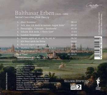 CD Balthasar Erben: Sacred Concertos From Dresden 588754