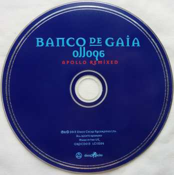 CD Banco De Gaia: Ollopa: Apollo Remixed 585349