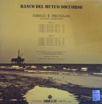 LP Banco Del Mutuo Soccorso: Greggio E Pericoloso (Original Soundtrack) LTD 646893