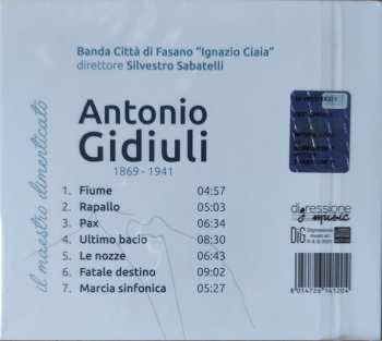 CD Banda Città Di Fasano "Ignazio Ciaia": Antonio Gidiuli. Il Maestro Dimenticato 572237