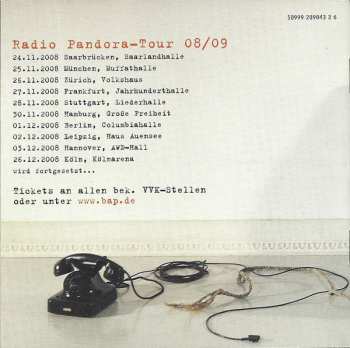 CD BAP: Radio Pandora (Unplugged) 192427