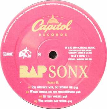 2LP BAP: Sonx 387623