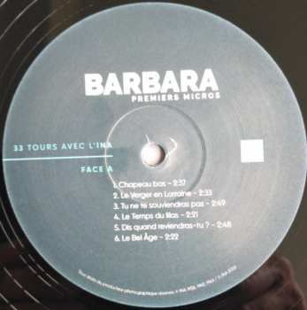 LP Barbara: Premiers Micros LTD 647539