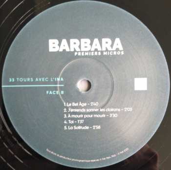 LP Barbara: Premiers Micros LTD 647539