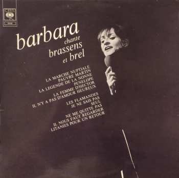 LP Barbara: Barbara Chante Brassens Et Brel 647808