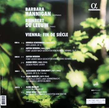 2LP Barbara Hannigan: Vienna: Fin De Siècle LTD | NUM 72280