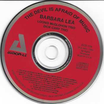 CD Barbara Lea: The Devil Is Afraid Of Music 553780