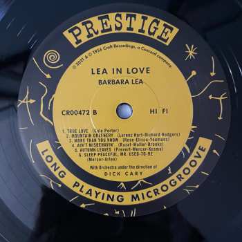 LP Barbara Lea: Lea In Love 656341