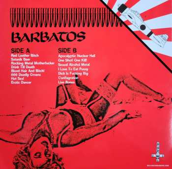 LP Barbatos: Rocking Metal Motherfucker LTD | CLR 364396