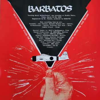 LP Barbatos: Rocking Metal Motherfucker LTD | CLR 364396