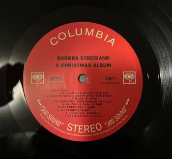 LP Barbra Streisand: A Christmas Album 638075