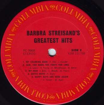 LP Barbra Streisand: Barbra Streisand's Greatest Hits 624674