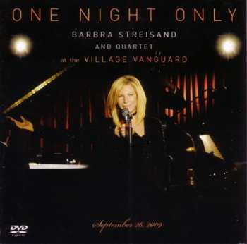 Album Barbra Streisand: One Night Only: Barbra Streisand And Quartet Live At The Village Vanguard