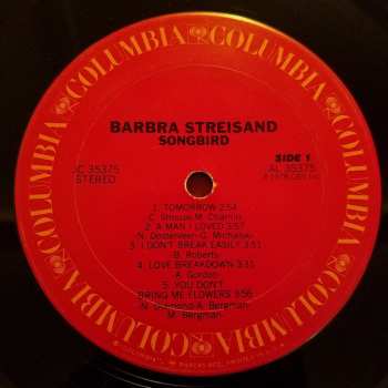 LP Barbra Streisand: Songbird 623851