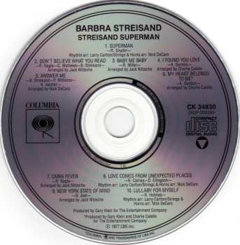 CD Barbra Streisand: Streisand Superman 578260