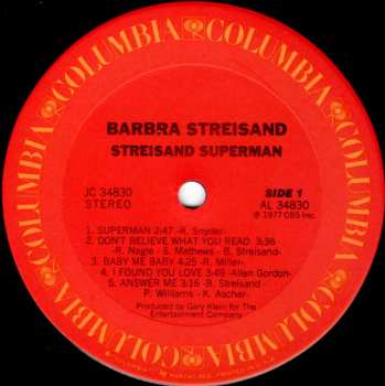 LP Barbra Streisand: Streisand Superman 624678