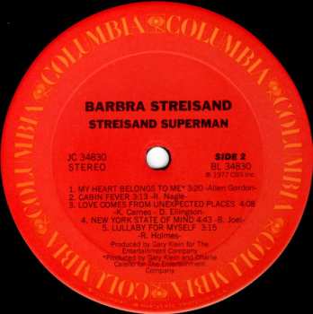 LP Barbra Streisand: Streisand Superman 624678