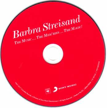 CD Barbra Streisand: The Music... The Mem'ries... The Magic! (Live In Concert) 430305