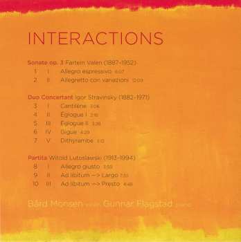 Blu-ray/SACD Bård Monsen: Interactions 568282