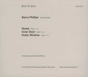 CD Barre Phillips: End To End 148087