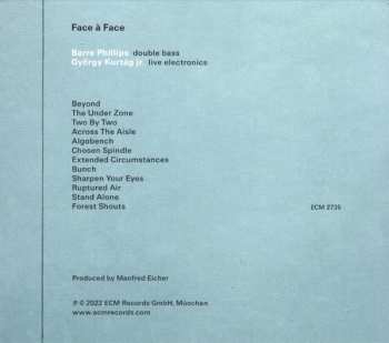 CD Barre Phillips: Face À Face 575630