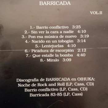 CD Barricada: Vol.II 637834