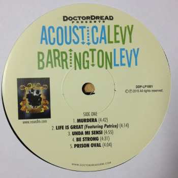 LP Barrington Levy: Acousticalevy LTD 605711