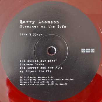 2LP Barry Adamson: Stranger On The Sofa LTD 552269