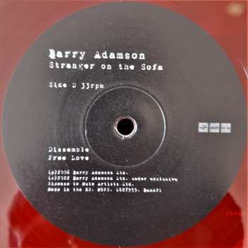 2LP Barry Adamson: Stranger On The Sofa LTD 552269