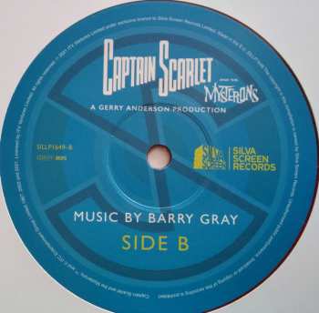 2LP Barry Gray: Captain Scarlet And The Mysterons (Original Television Soundtrack) CLR 556408