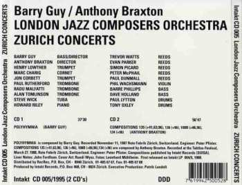 2CD Barry Guy: Zurich Concerts 643195