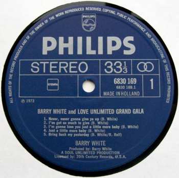 LP Barry White: Grand Gala 631163