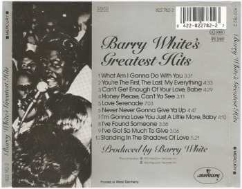 CD Barry White: Barry White's Greatest Hits 429777