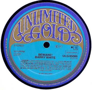 LP Barry White: Beware! 631158