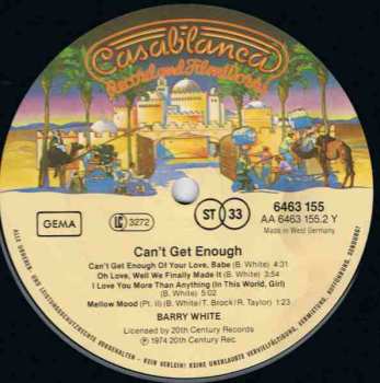 LP Barry White: Can't Get Enough 636613