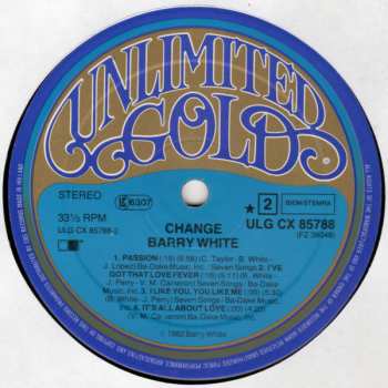 LP Barry White: Change 641948