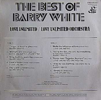 LP Barry White: Best Of Barry White, Love Unlimited / Love Unlimited Orchestra 638714