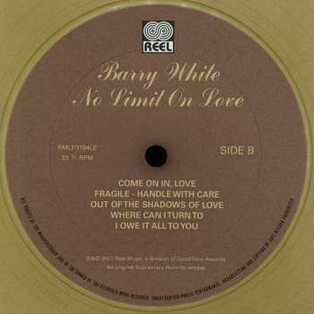 LP Barry White: No Limit On Love NUM | CLR 436119