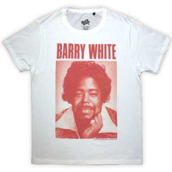 Merch Barry White: Barry White Unisex T-shirt: Box Photo (medium) M