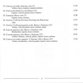 CD Syntagma Amici: Canzoni, Fantasie & Correnti 462923