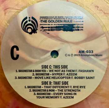 3LP Bassnectar: The Golden Rule CLR | LTD 562723