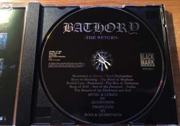 CD Bathory: The Return...... 550567