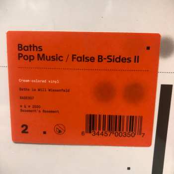 LP Baths: Pop Music / False B-Sides II 368297