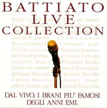 Album Franco Battiato: Battiato Live Collection