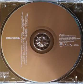 CD Franco Battiato: Fleurs (Esempi Affini Di Scritture E Simili) 637459