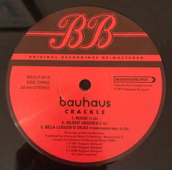 2LP Bauhaus: Best Of Bauhaus | Crackle  543886