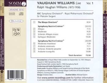 CD BBC Symphony Orchestra: Vaughan Williams Live, Vol. 1 566791