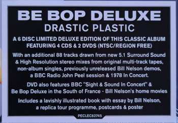 4CD/2DVD/Box Set Be Bop Deluxe: Drastic Plastic LTD | DLX 102701