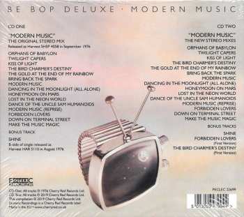 2CD Be Bop Deluxe: Modern Music 181699